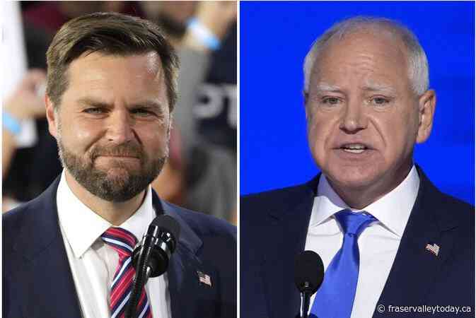 In the news today: Walz and Vance to face off during VP debate