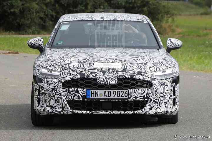 Gloednieuwe Audi A7 nu ook gespot als sedan