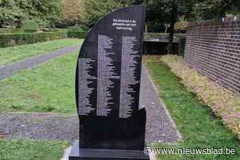 Gedenkstenen op drie begraafplaatsen vermelden ontgraven overledenen