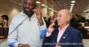 Spurs legends turn traders for a day for children’s hospice