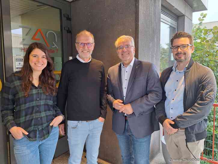 Oberbürgermeister besuchte Zentrum für Ausbildung und Qualifizierung (ZAQ)