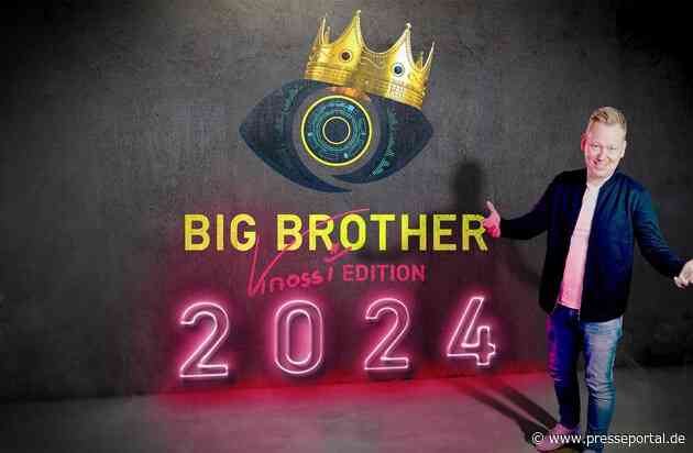 Schlüsselübergabe für den Container: "Big Brother - Knossi Edition 2024" startet am Freitag, 25. Oktober 2024 rund um die Uhr im Livestream