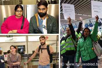 “Dit is echt een schande”: deze reizigers zijn niet te spreken over de staking op Brussels Airport