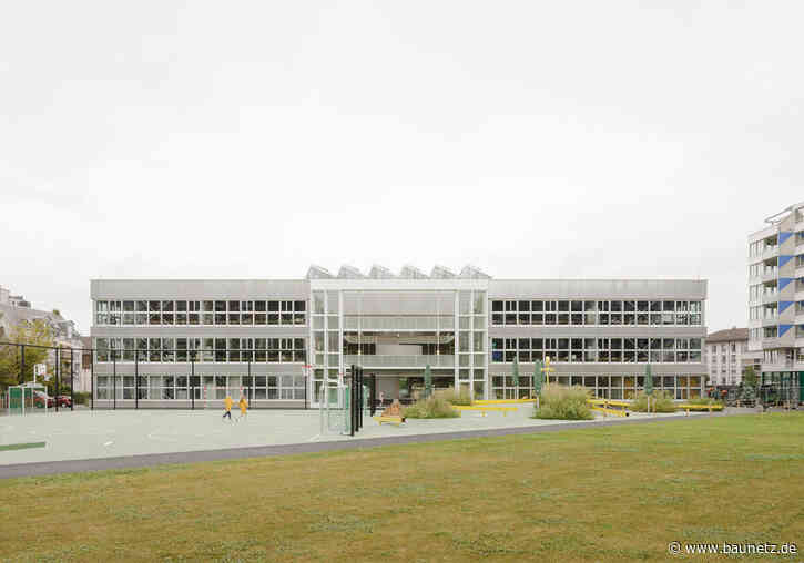 Beschwingte Nüchternheit
 - Primarschule von Weyell Zipse Architekten in Zürich