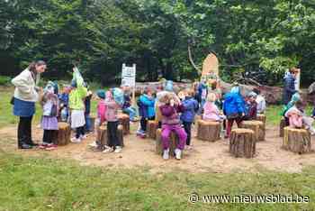 Openluchtklas en paviljoen voor Heverleebos