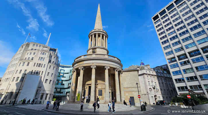 A visit to All Souls church, Langham Place