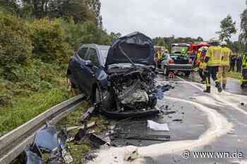 Zwei Schwerverletzte bei Frontalzusammenstoß