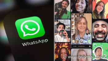 WhatsApp takes on Zoom: Meta's messaging app now lets you add filters and backgrounds to your video calls - here's how to try it