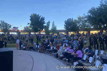 Sunrise ceremony honors Las Vegas shooting victims