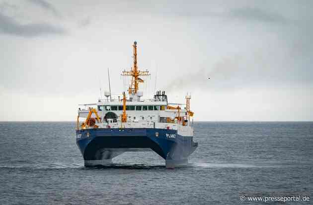 Bundeswehr-Forschungsschiff "Planet" zum NATO-Einsatz ausgelaufen