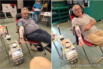 Samen bijna 150 liter: Marnix en Guido schonken elk al 150 keer bloed aan Rode Kruis