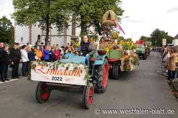 Eine prächtige Erntekrone für Westenholz