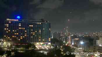 Iran fires dozens of missiles into Israel as retaliation for killing of Hezbollah and Hamas leaders