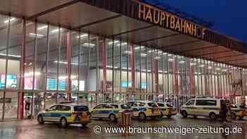 Bedrohungslage am Braunschweiger Hauptbahnhof: Gleise gesperrt