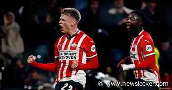 PSV leidt dankzij Schouten en kan terugkijken op sterke eerste helft