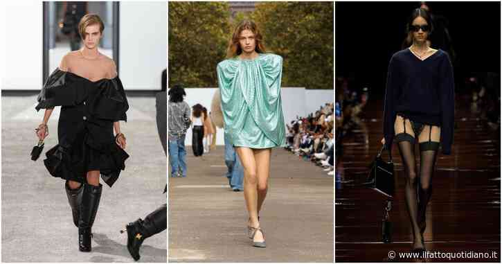 Dalla nostalgia erotica di Balenciaga al manifesto di Stella McCartney per gli uccelli e il gioco magico di Sacai: cronache dalla Paris Fashion Week