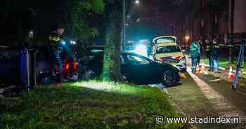 Vijf gewonden in crash na politieachtervolging in Almere