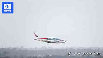 First plane lands at Australia's new international airport
