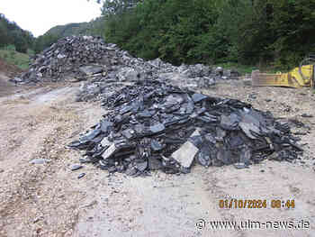 Riesige Menge an Teer- und Asphaltgemisch illegal entsorgt