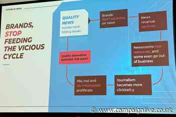 Why quality journalism and brands can 'thrive' together
