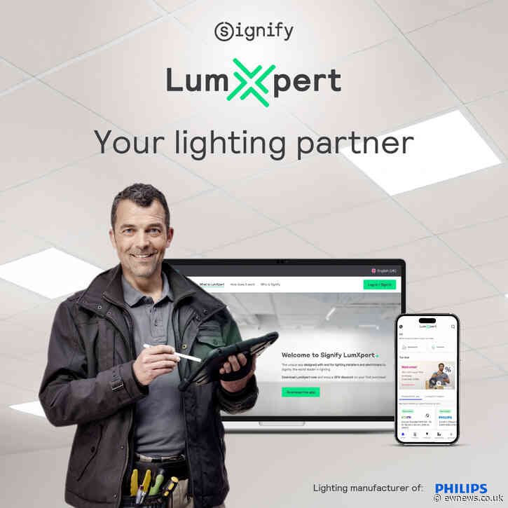 Signify launches website for professional lighting installers