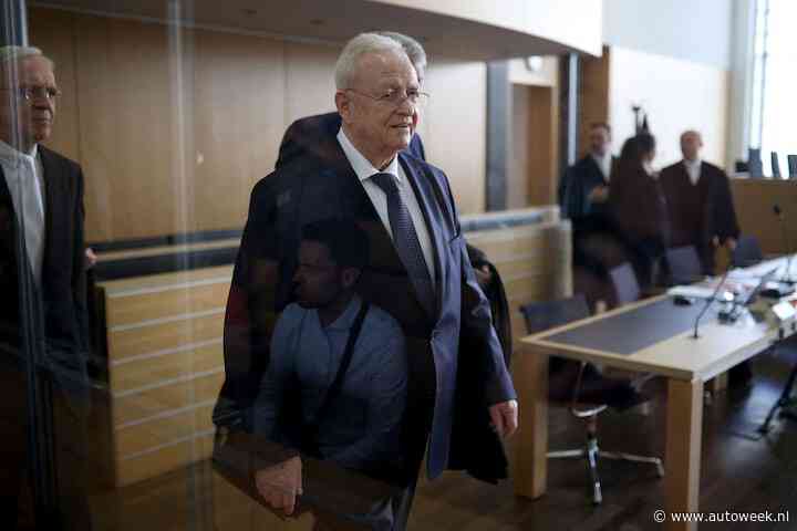 Voormalig VW-topman voorlopig toch niet voor de rechter wegens gezondheid