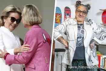 Mariska Van Lissum, de ontwerpster die de felroze blazer van prinses Delphine beschilderde: “Tatoeëren of vesten maken, ik doe nooit twee keer hetzelfde”