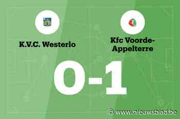Rogghé bezorgt KFC Voorde-Appelterre zege tegen Westerlo B