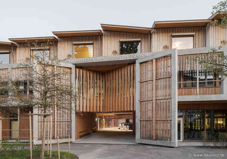 Hölzern heilen, rundum forschen
 - Kinderkrankenhaus von Herzog & de Meuron in Zürich