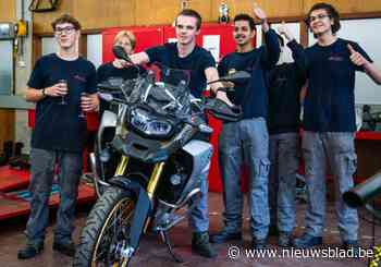 Don Bosco Hoboken krijgt didactische motor: “Jammer dat we er niet zelf een toertje op mogen doen”