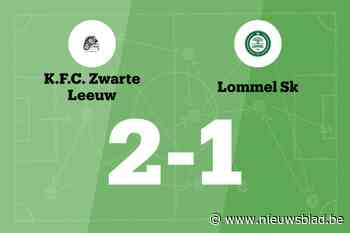 Sebbe De Beukelaer en Timo Regouin pakken winst voor Zwarte Leeuw tegen Lommel SK B