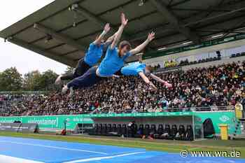 4.300 Erstis im Preußenstadion begrüßt