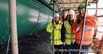 Major Tyne Bridge restoration milestone as new coat of green paint ready to be unveiled