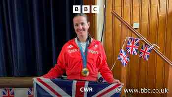 Olympic star returns to Rugby High School