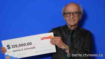 Innisfil man turns $1 lottery ticket into his biggest win