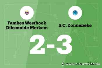Plamont scoort twee keer voor SC Zonnebeke in wedstrijd tegen Famkes Diksmuide Oostende