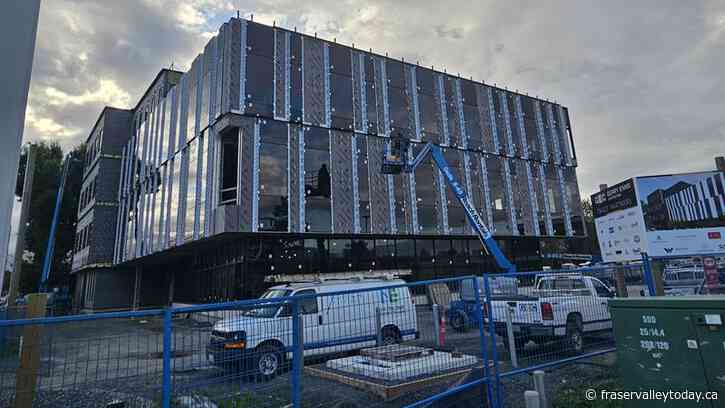 Chilliwack commercial development next to YMCA nearing completion as 85% of building is pre-leased
