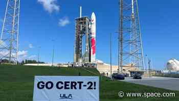 ULA's Vulcan Centaur rocket is 'go' for 2nd-ever launch on Oct. 4