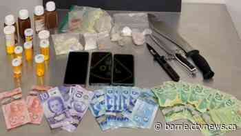 Three people arrested in Orillia drug bust