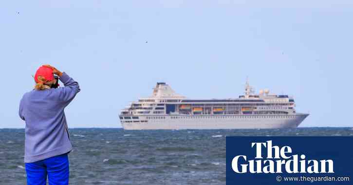 Stranded luxury cruise ship still stuck off coast of Northern Ireland