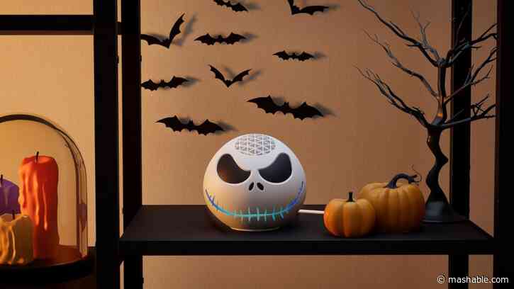 Snag a Jack Skellington Echo Dot and give your Halloween decor a spooky upgrade