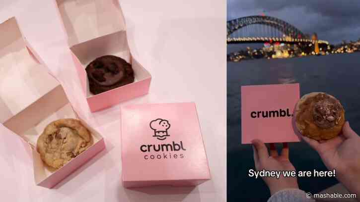 Unauthorised Crumbl Cookie pop-up in Sydney goes viral. Here's what happened.