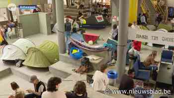 Studenten UAntwerpforPalestine hernemen protest