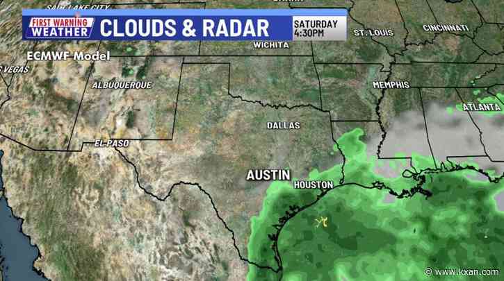 Spot weekend shower possible as 90s drag on