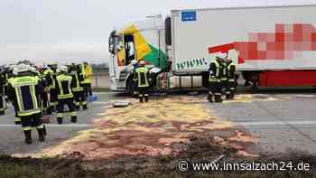 Unfall auf der A94 zwischen Heldenstein und Wimpasing – linker Fahrstreifen frei