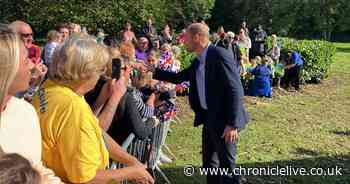 Royal visit LIVE: Updates as Prince William visits Birtley Community Pool