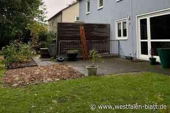 Vermisste Detmolderin tot unter Terrasse entdeckt