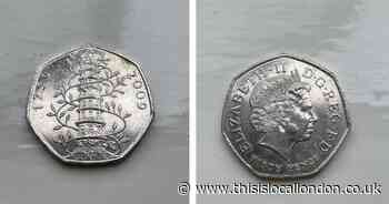 Romford seller lists UK's rarest 50p coin for £2,000 on eBay