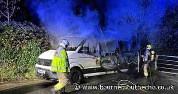 'Deliberate' fire caused damage to campervan worth £50,000