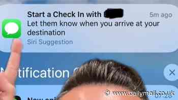 iPhone users baffled by 'scary' feature that suggests they check in with ex-lovers and dead relatives